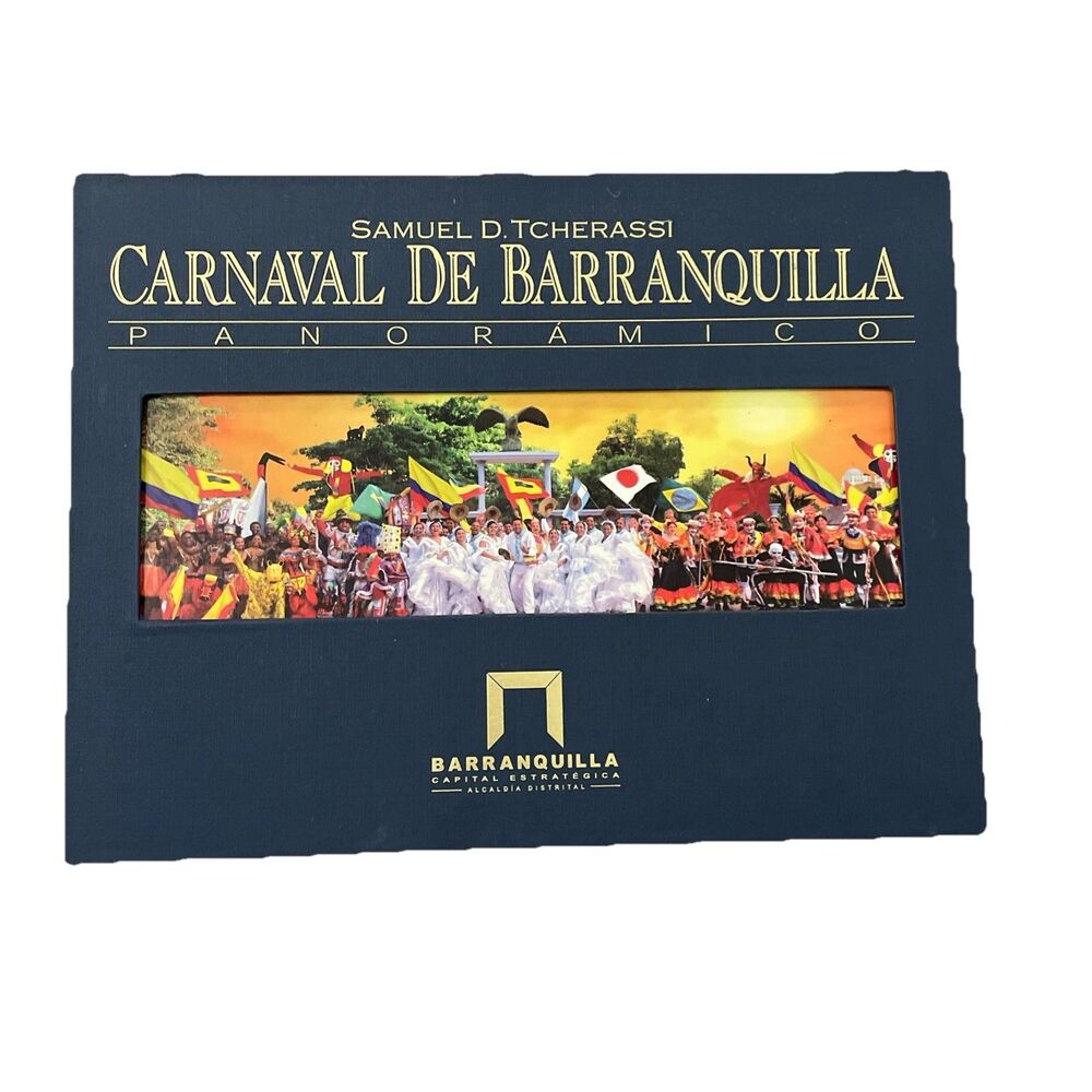Carnaval de Barranquilla Panoramico Tcherassi 2006 Book CD Box Set Colombia